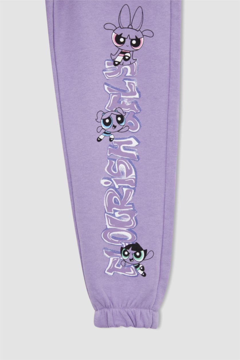GIRLS & TEENS Lilac Girl PowerPuff Girls Jogger Sweatpants