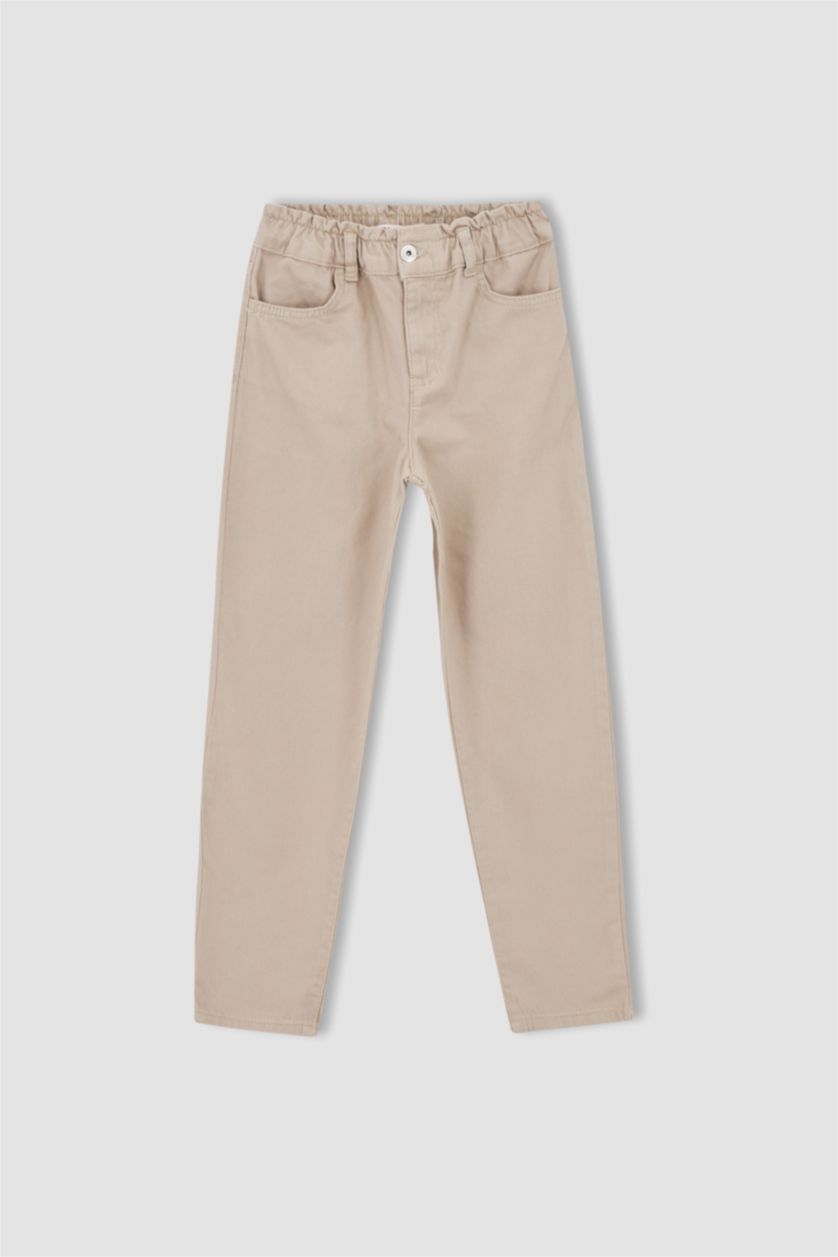 Girls & Teens Sand Girl Slouchy Fit Gabardine Chinos