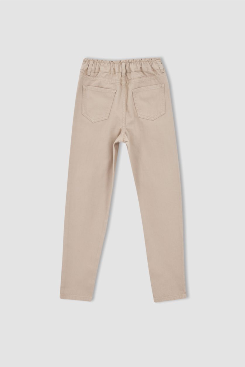 Girls & Teens Sand Girl Slouchy Fit Gabardine Chinos