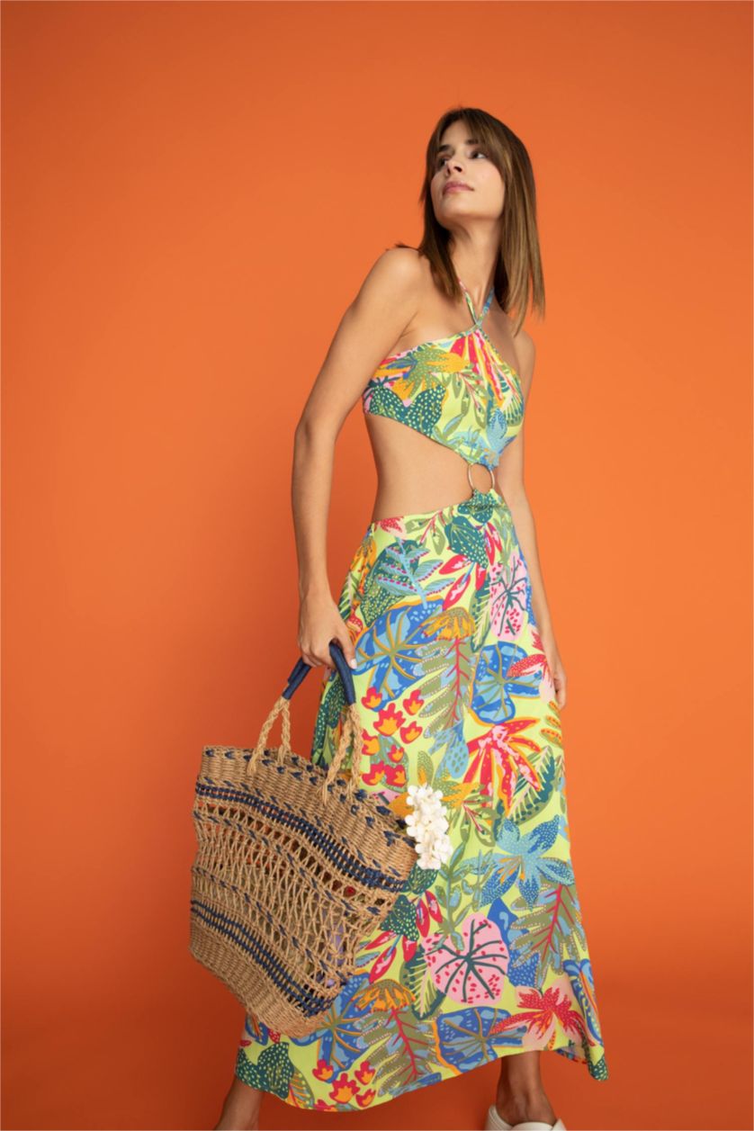 Женщины Голубрй Сумка соломенная для женщин