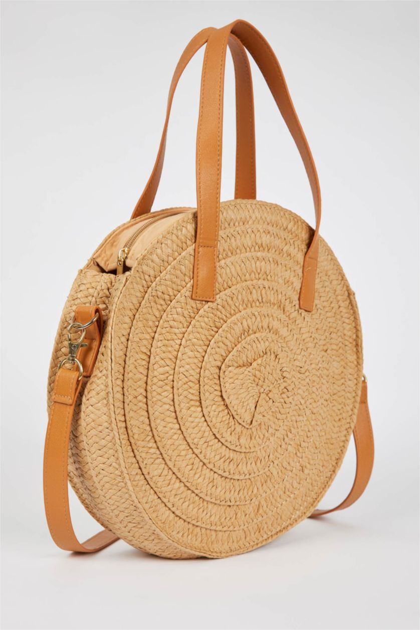 Kadın Kum Hasır El Çantası