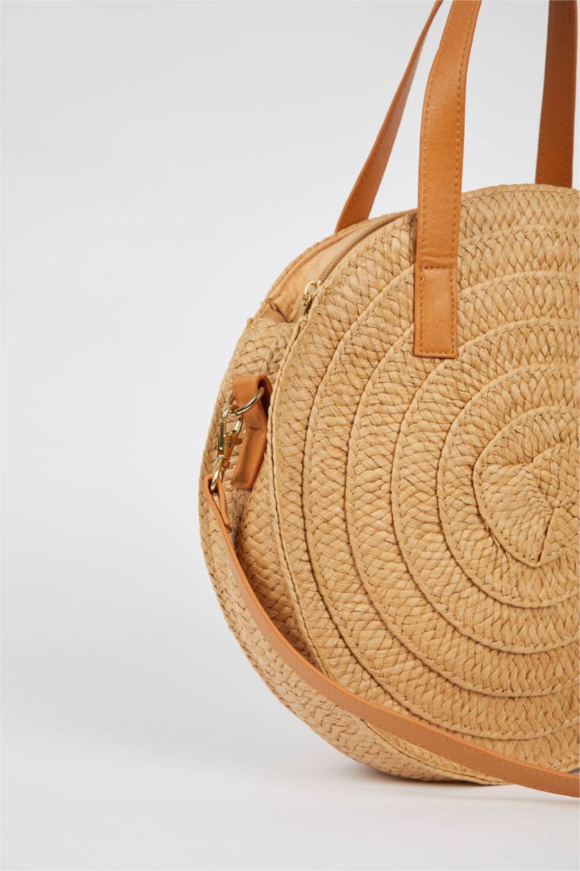 Kadın Kum Hasır El Çantası