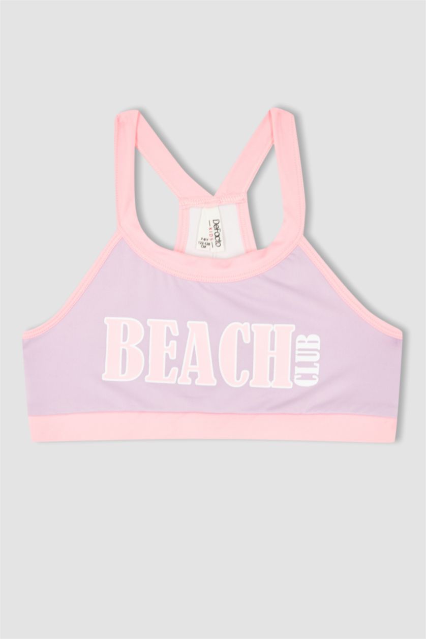 Kız Çocuk - Genç Kız Lila Bikini Kız Çocuk