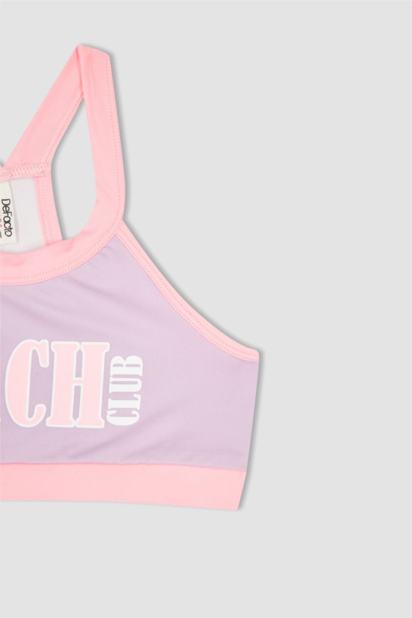 Kız Çocuk - Genç Kız Lila Bikini Kız Çocuk