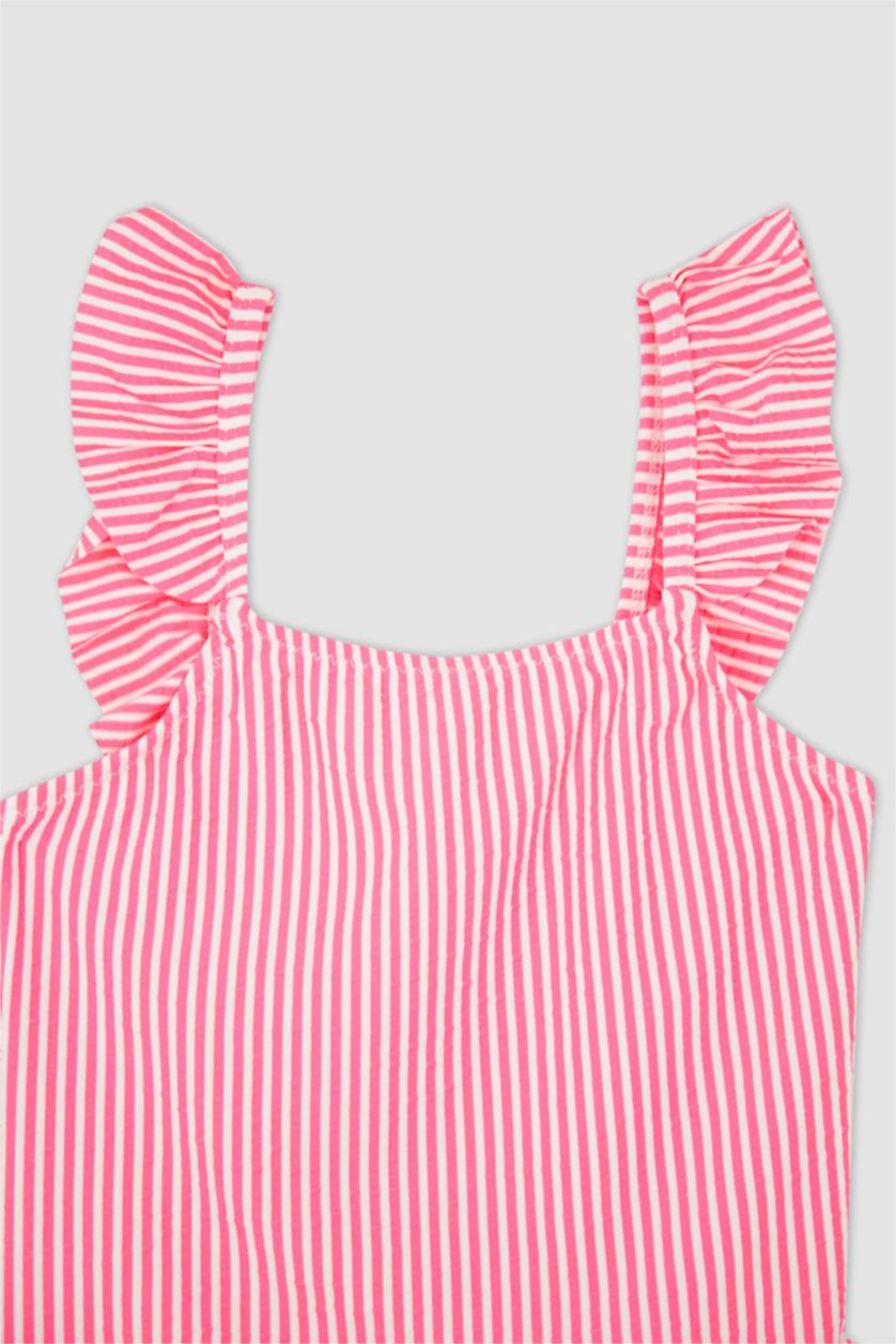 Kız Çocuk - Genç Kız Açık Kırmızı Mayo Kız Çocuk