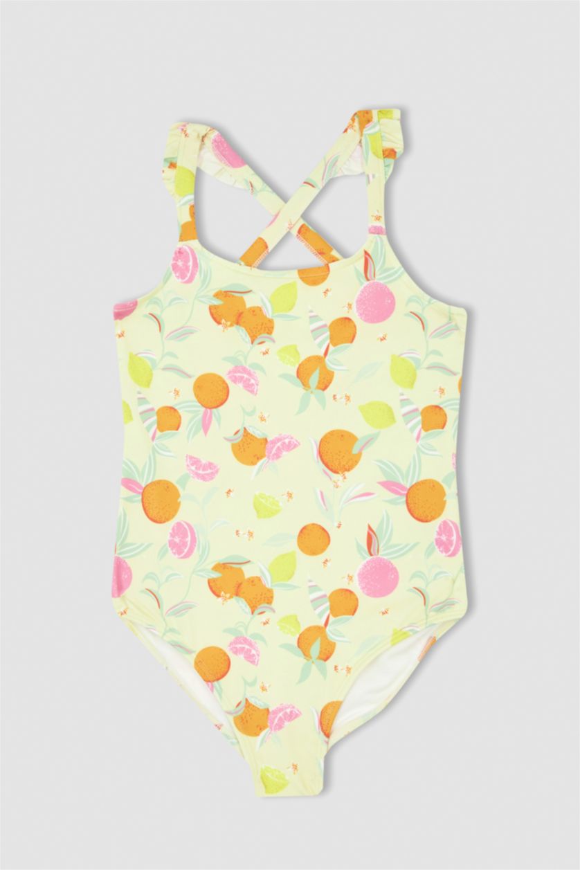 Kız Çocuk - Genç Kız Beyaz Mayo Kız Çocuk