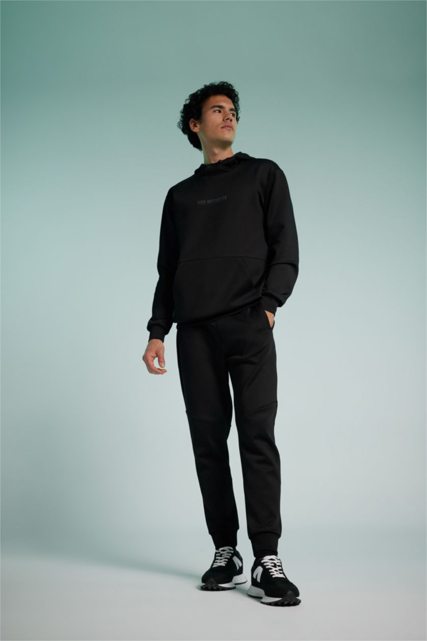 HOMME Noir Jogging Ajusté Defacto Fit