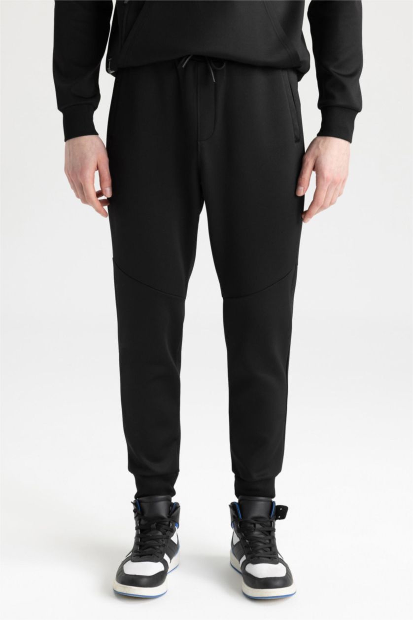 HOMME Noir Jogging Ajusté Defacto Fit