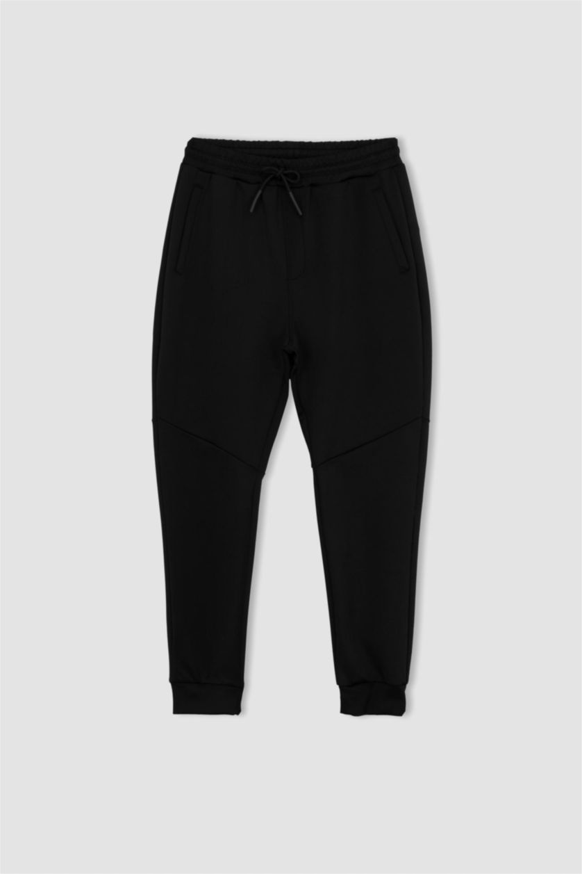 HOMME Noir Jogging Ajusté Defacto Fit