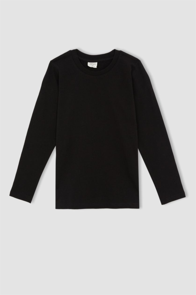 BOYS & TEENS White Boy 2 Pack Regular Fit Long Sleeve Printed T-Shirt