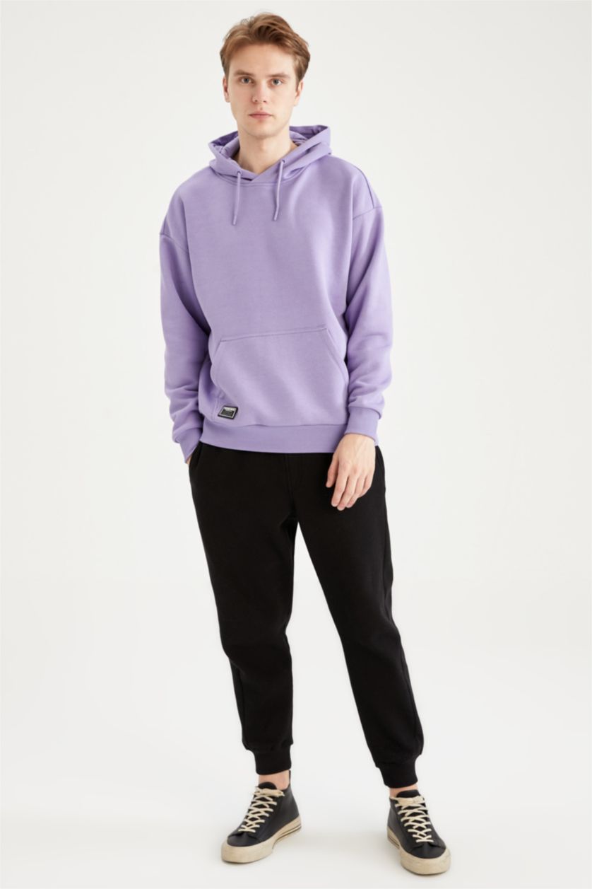 HOMME Violet Oversize Fit Sweatshirt