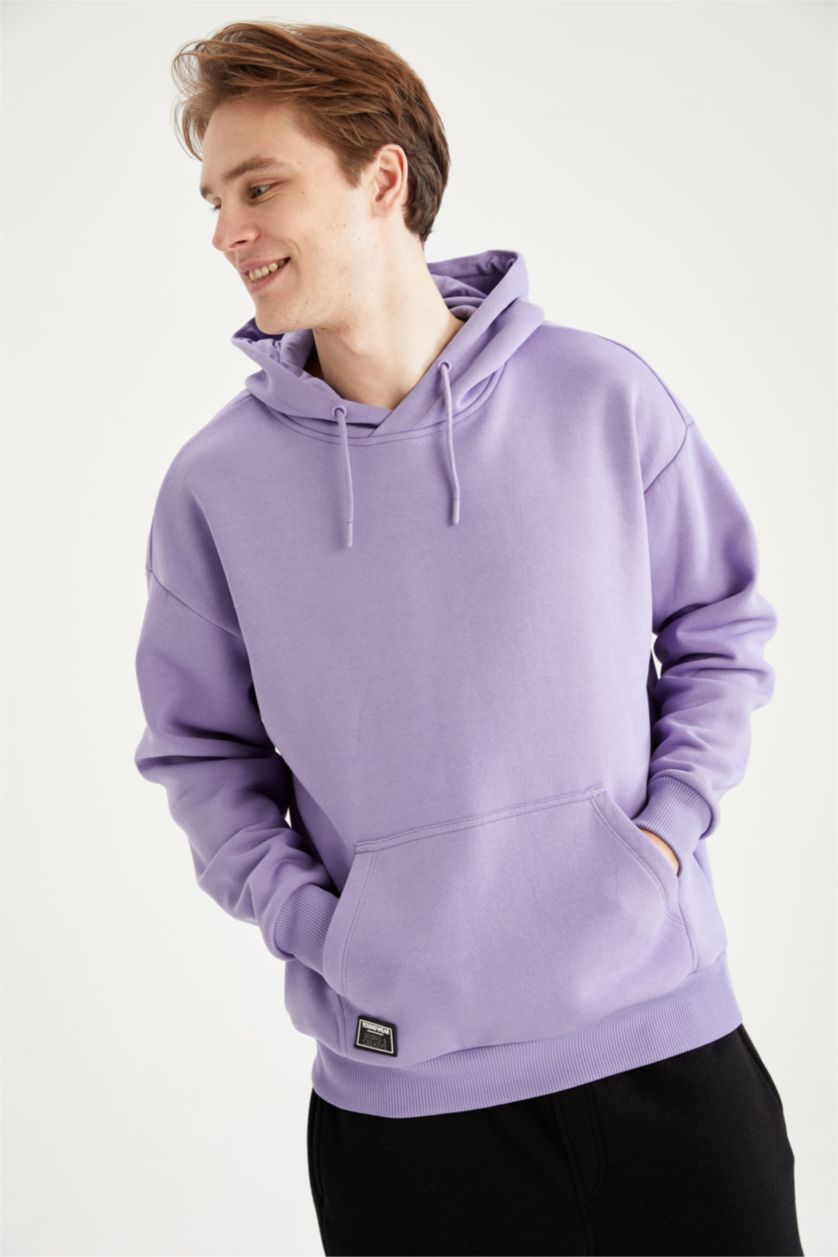 HOMME Violet Oversize Fit Sweatshirt