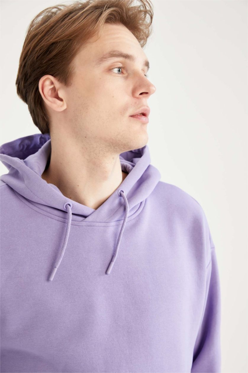 HOMME Violet Oversize Fit Sweatshirt
