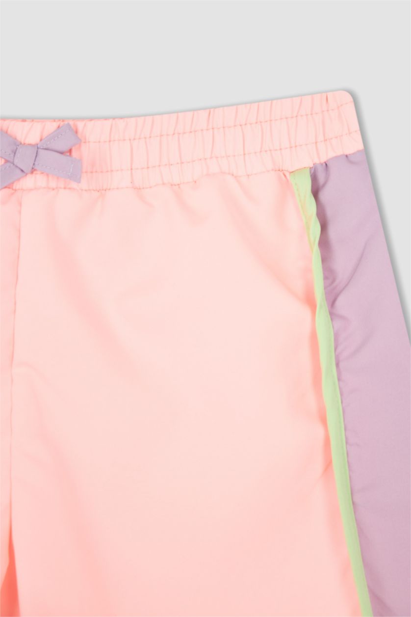 GIRLS & TEENS Neon Pink Girl Swimming Shorts