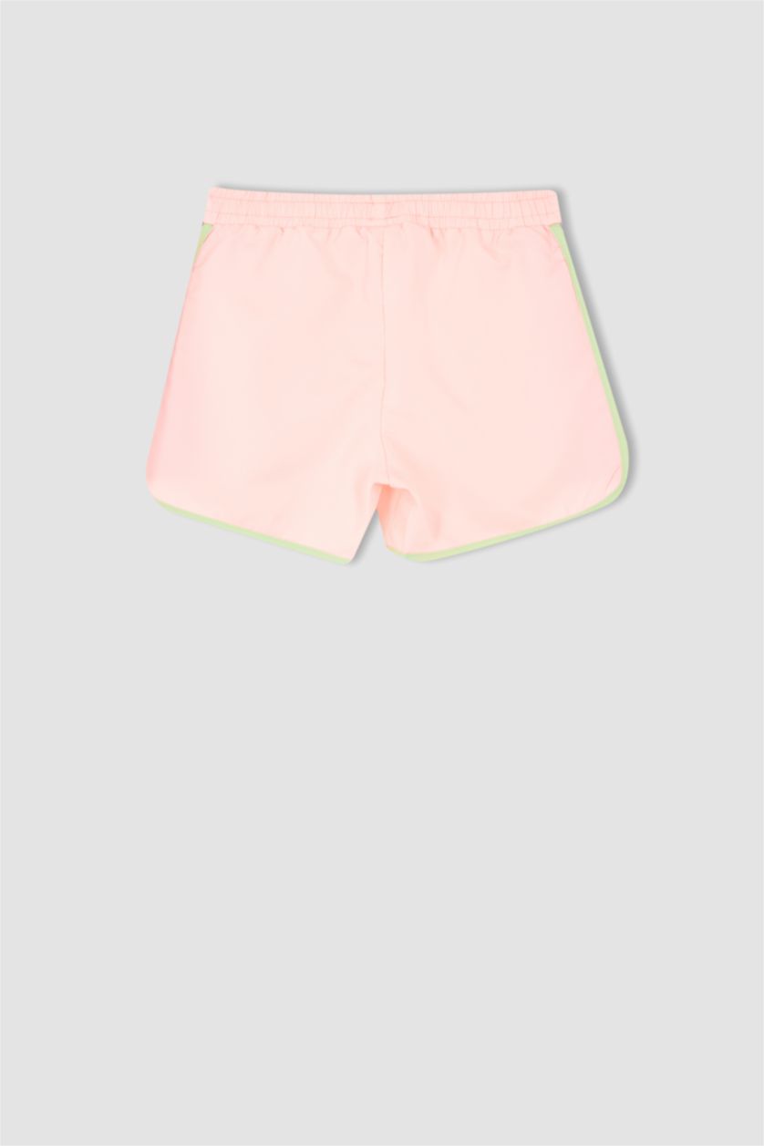 GIRLS & TEENS Neon Pink Girl Swimming Shorts