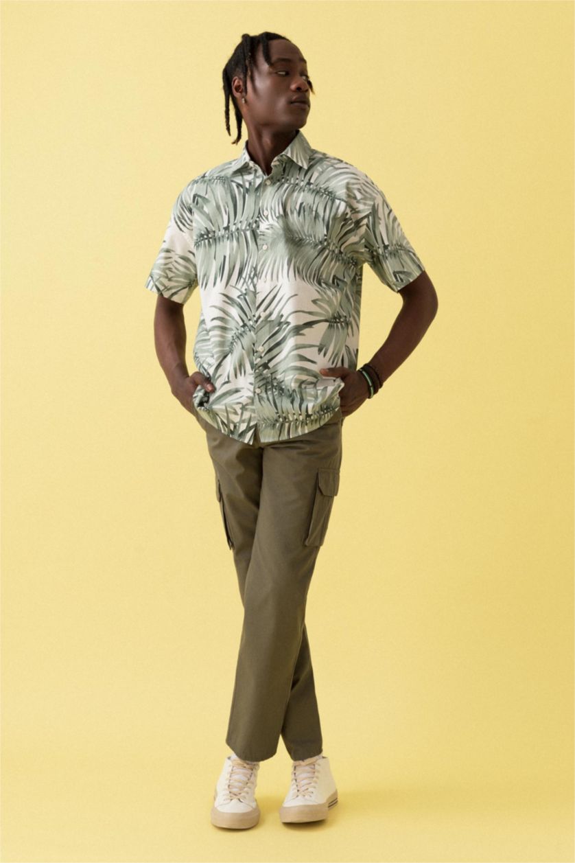 MAN Mint Relax Fit Short Sleeve Shirt