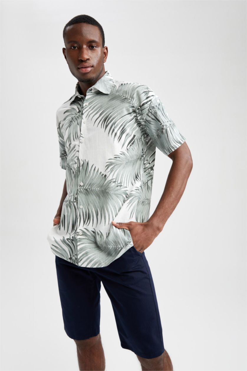 MAN Mint Relax Fit Short Sleeve Shirt