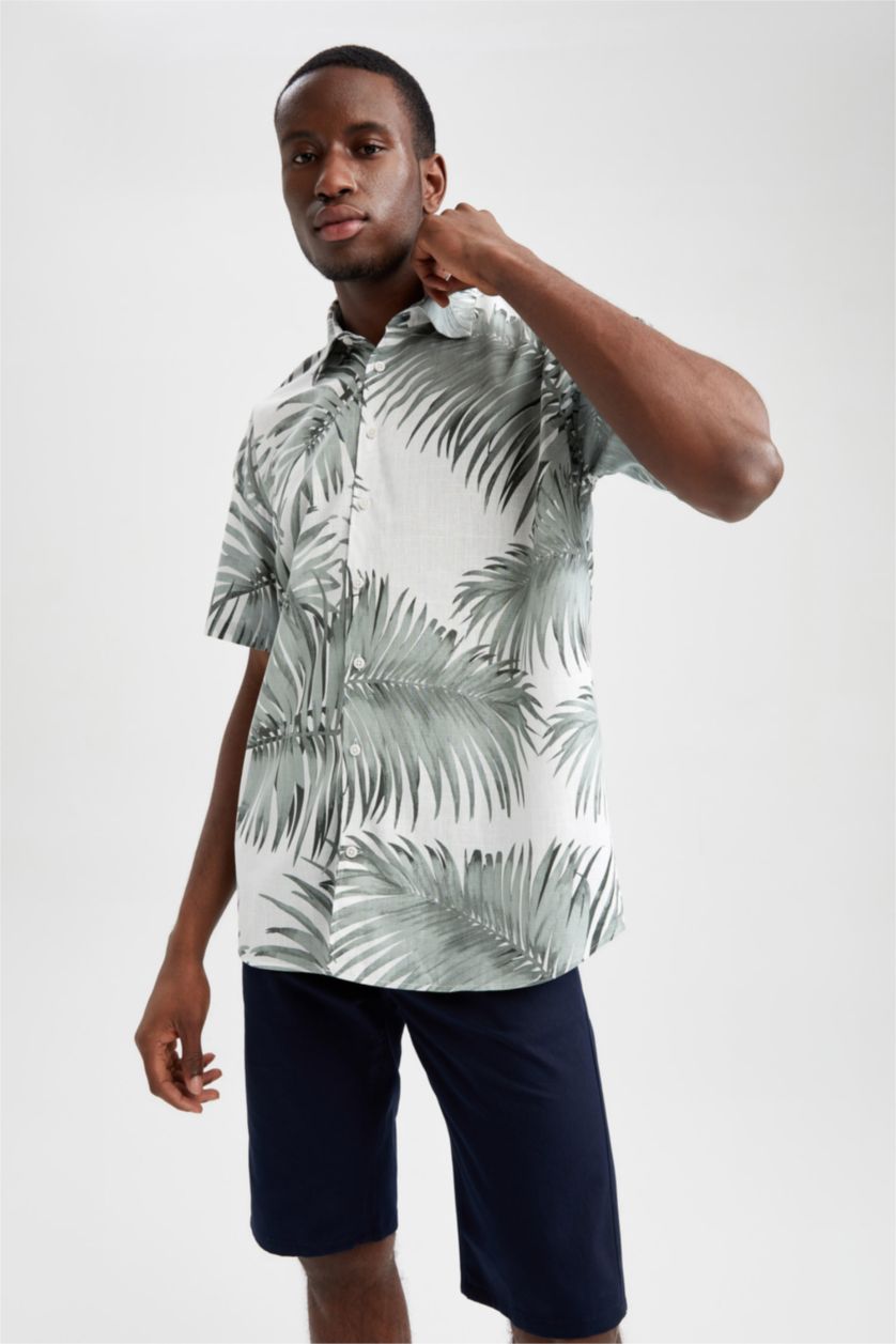 MAN Mint Relax Fit Short Sleeve Shirt