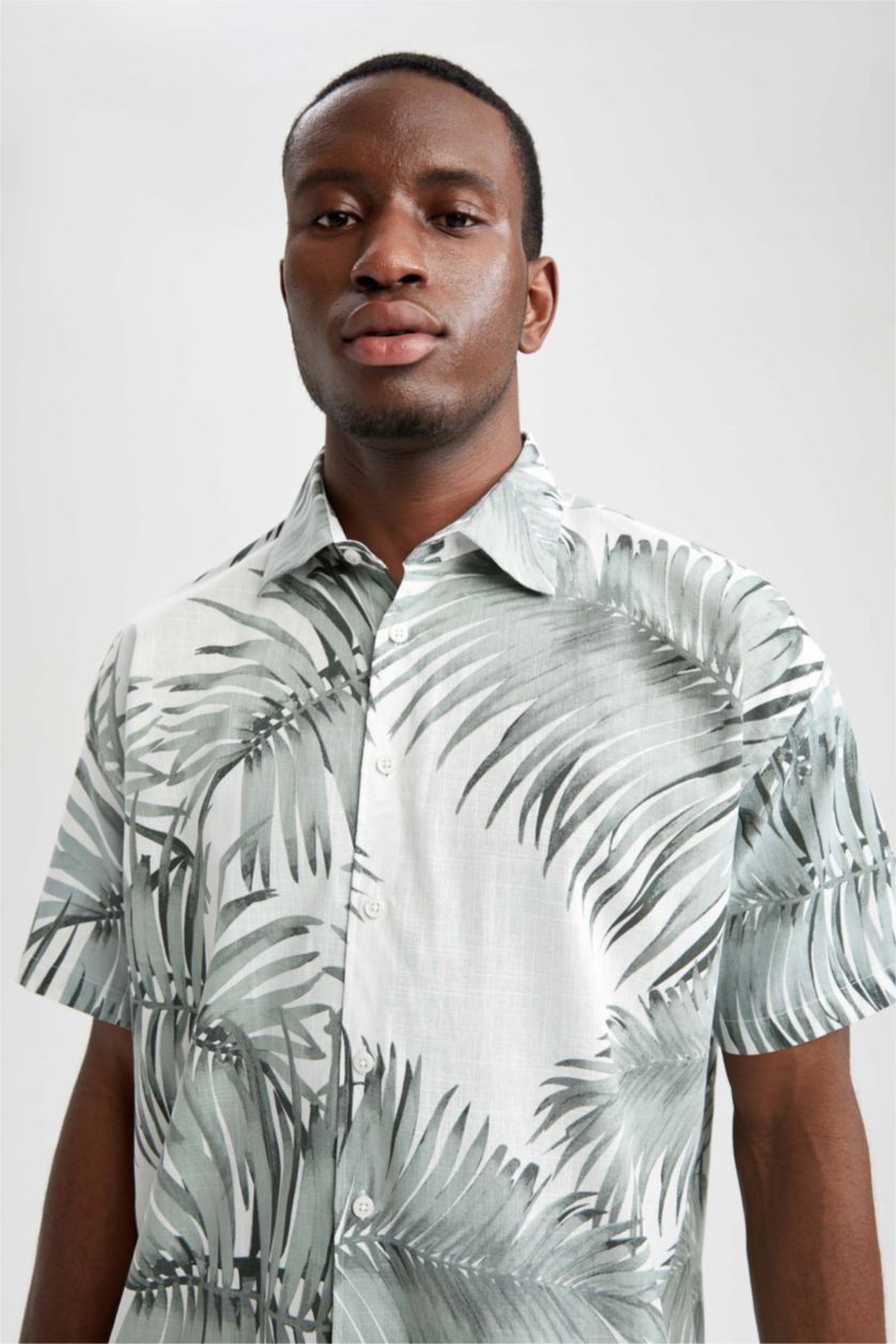MAN Mint Relax Fit Short Sleeve Shirt
