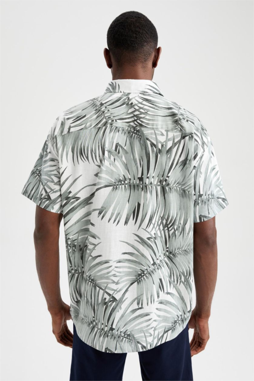 MAN Mint Relax Fit Short Sleeve Shirt