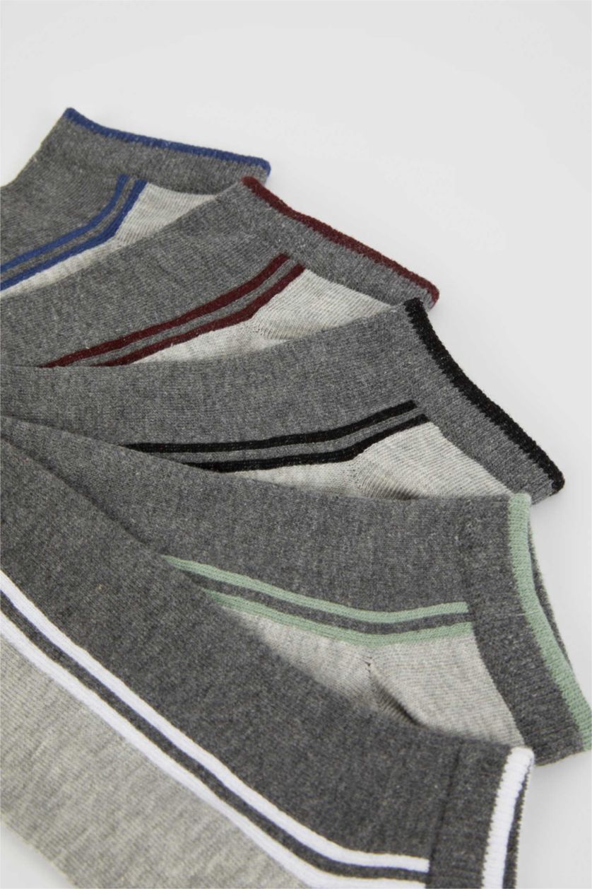 MAN MIXED 5 Piece Cotton Short Socks