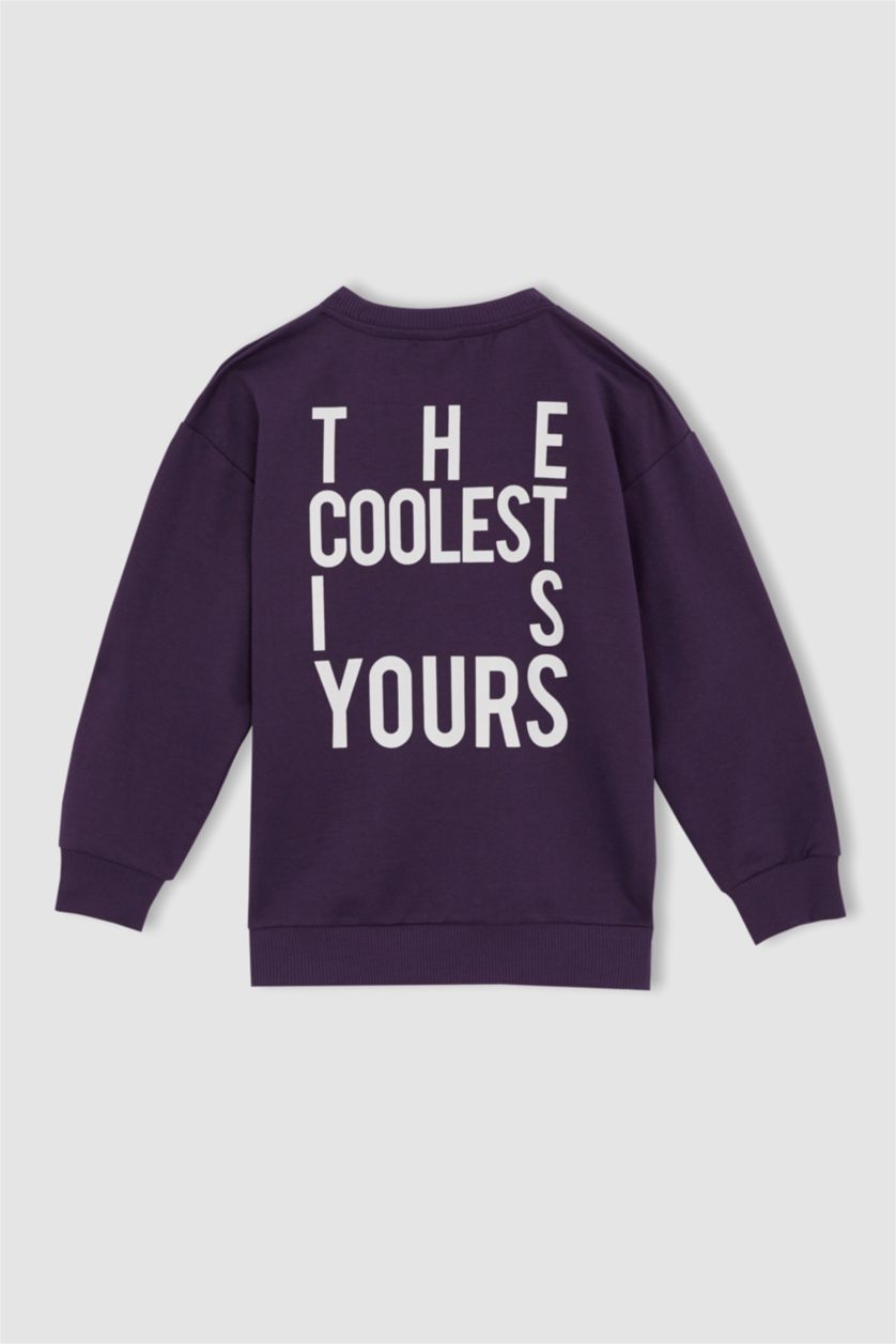 Хлопчачий Фіолетовий Світшоти