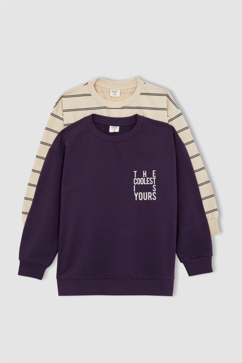 Хлопчачий Фіолетовий Світшоти