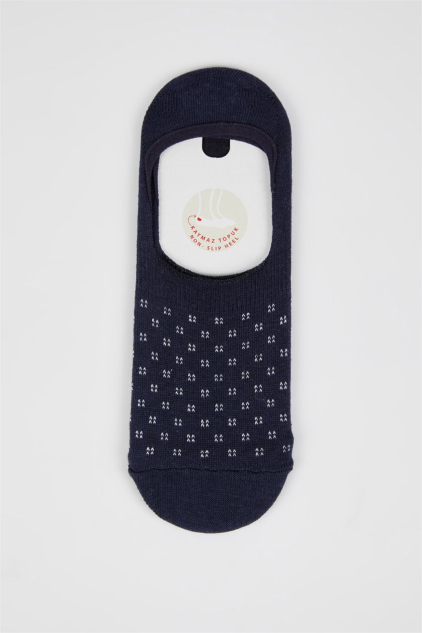 MAN MIXED Men's Patterned Cotton 3-pack Ballet Socks