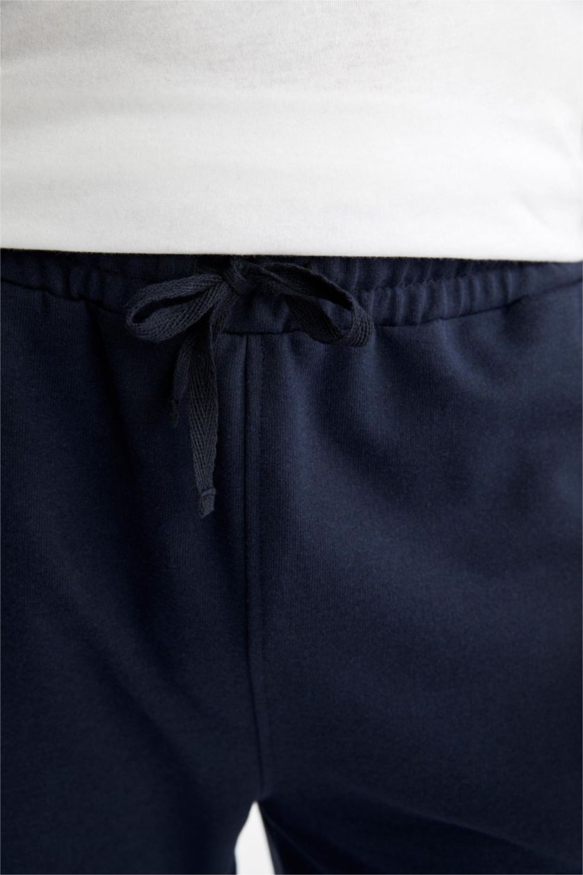 MAN NAVY Regular Fit Knitted Bottoms