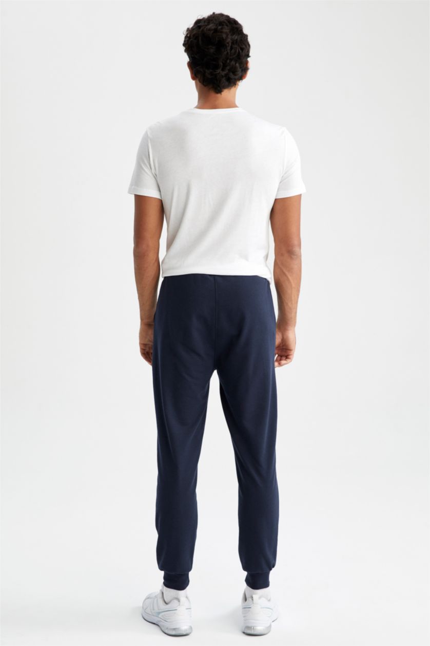 MAN NAVY Regular Fit Knitted Bottoms
