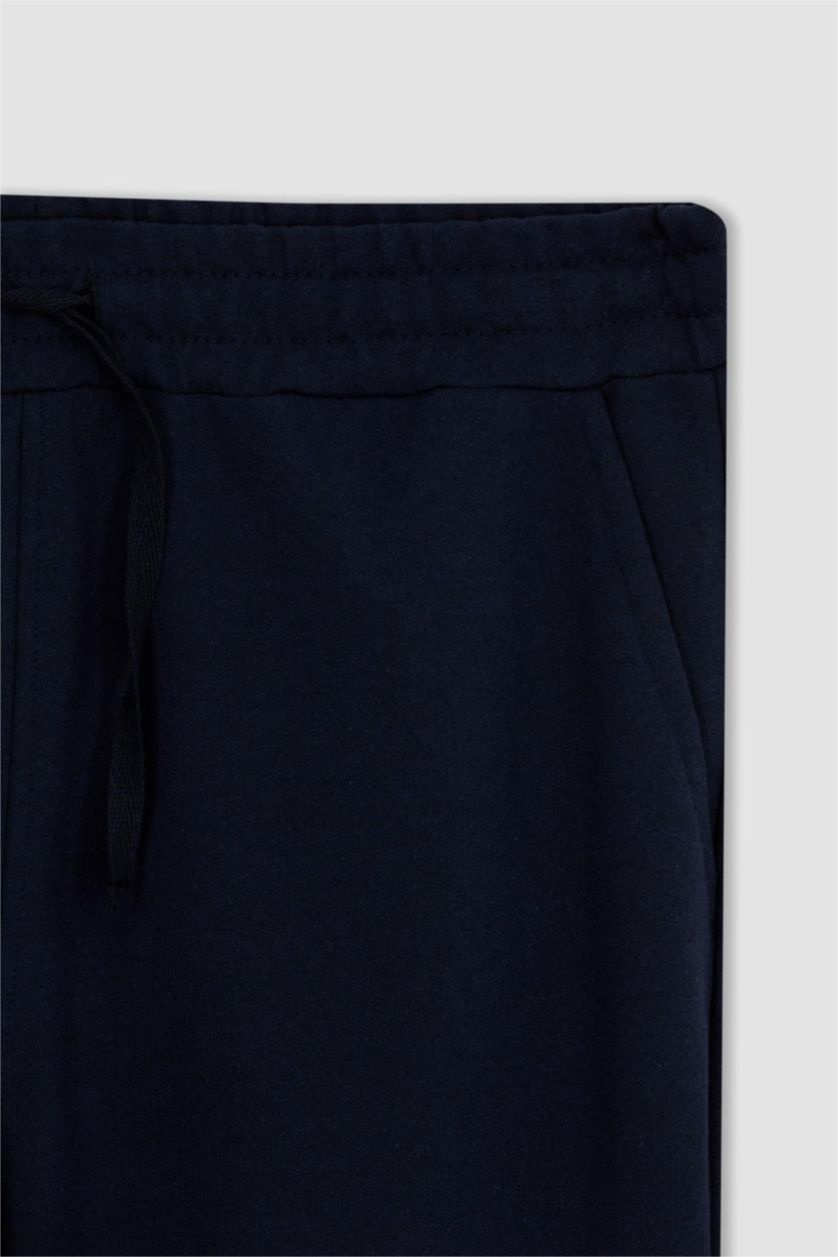 MAN NAVY Regular Fit Knitted Bottoms