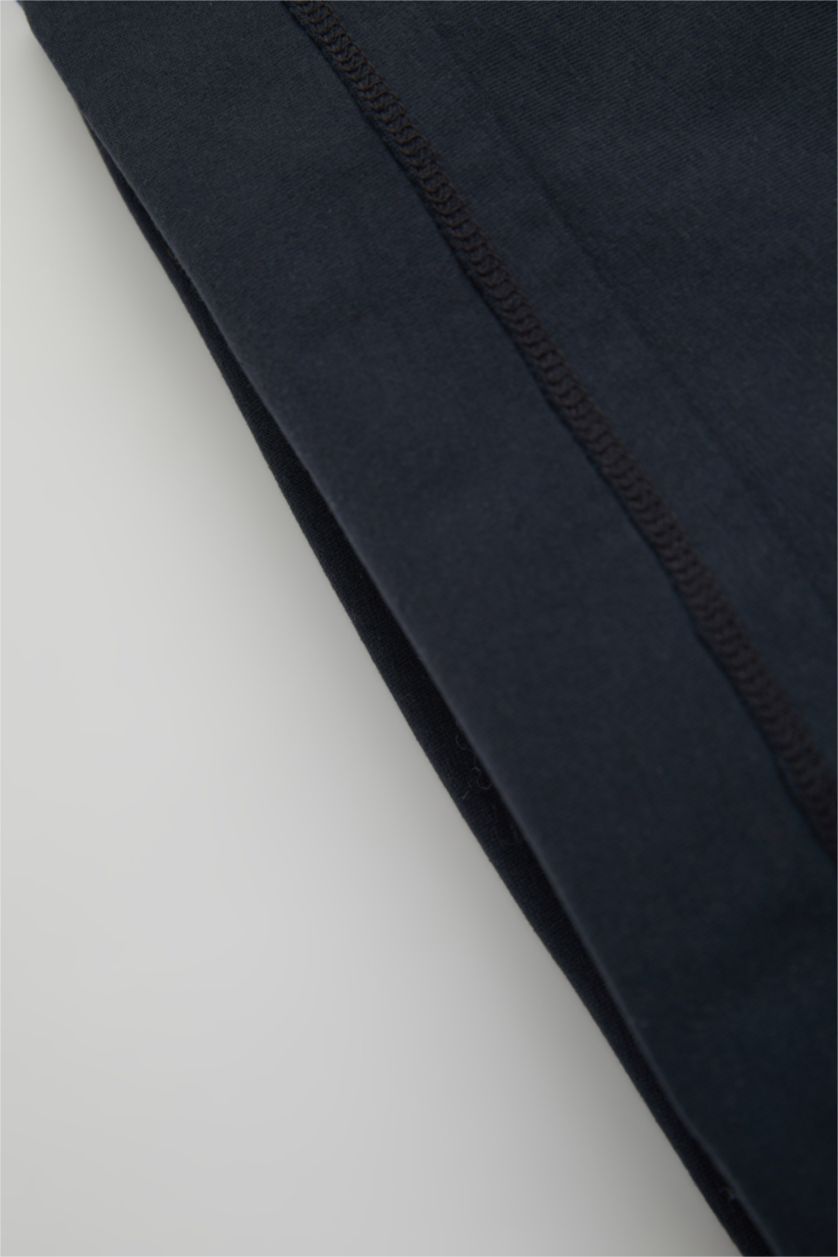 مولود ذكر كامل تيشيرت نص كم بطبعة شعار قصة عادية برقبة مستديرة من قطعتين