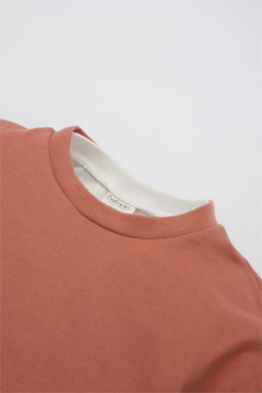 BABY BOY Ecru 2 Pack Long Sleeve T-Shirt