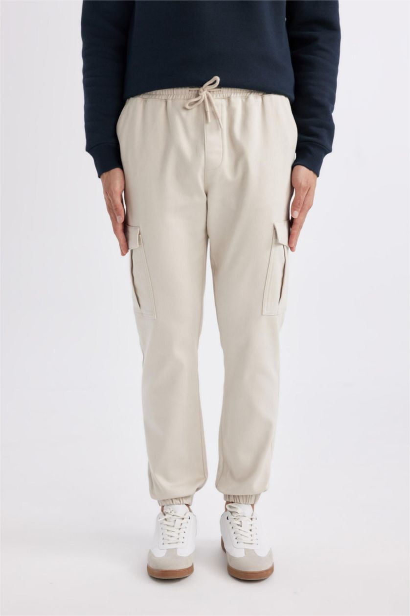 MAN Stone Cargo Fit Trousers