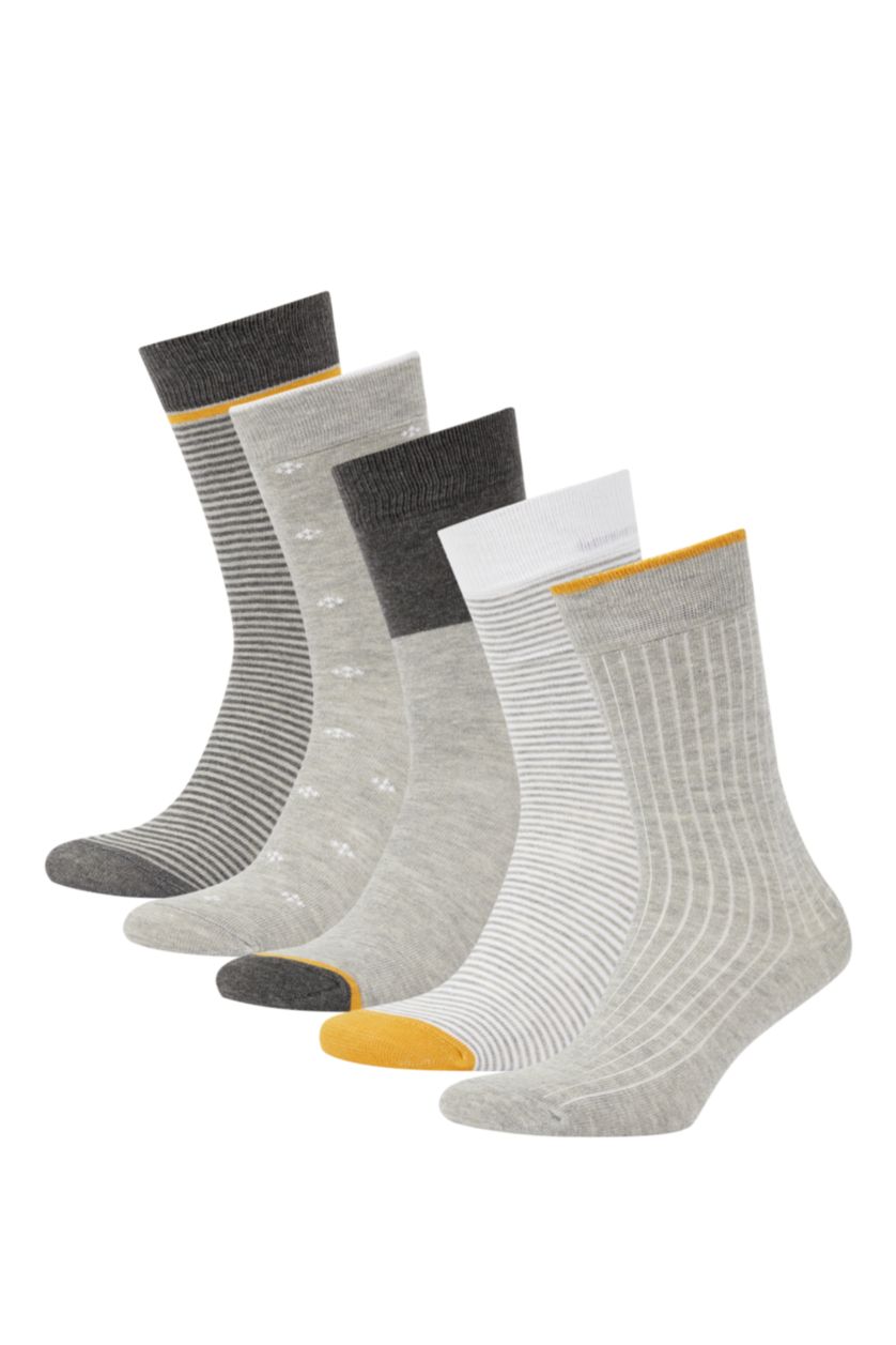 MAN MIXED 5 Piece Cotton Long sock
