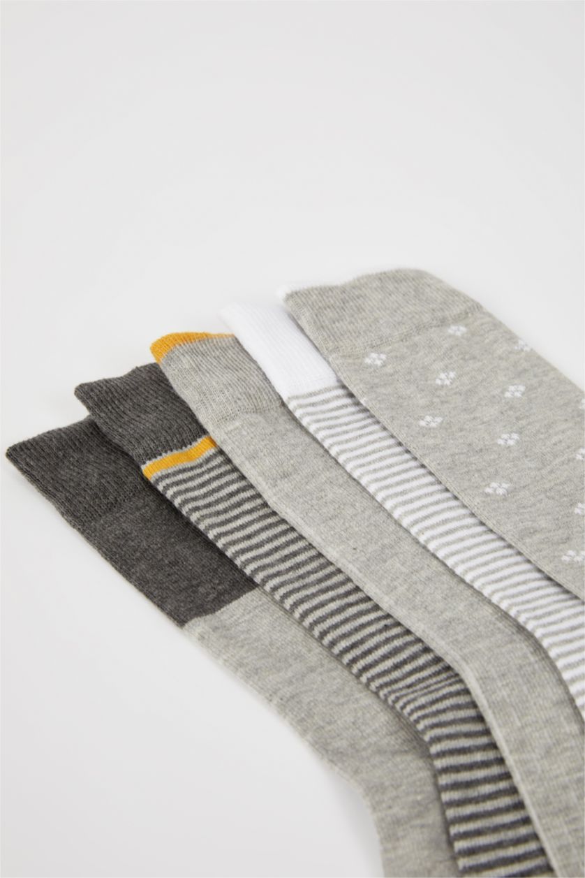 MAN MIXED 5 Piece Cotton Long sock