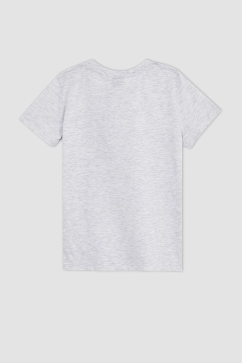 GARÇONS Gris Clair Ensemble de pyjama short à manches courtes en coton sous licence Star Wars pour garçons