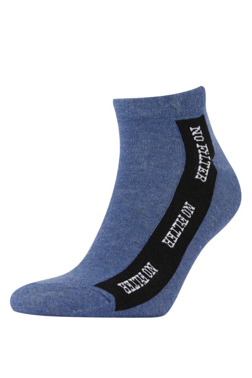 HOMME Karma Lot de 5 paires de chaussettes courtes en coton pour homme