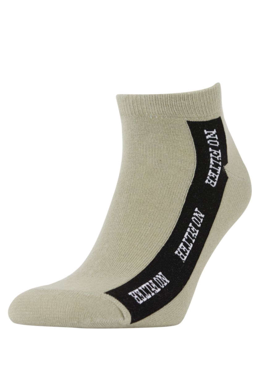 HOMME Karma Lot de 5 paires de chaussettes courtes en coton pour homme