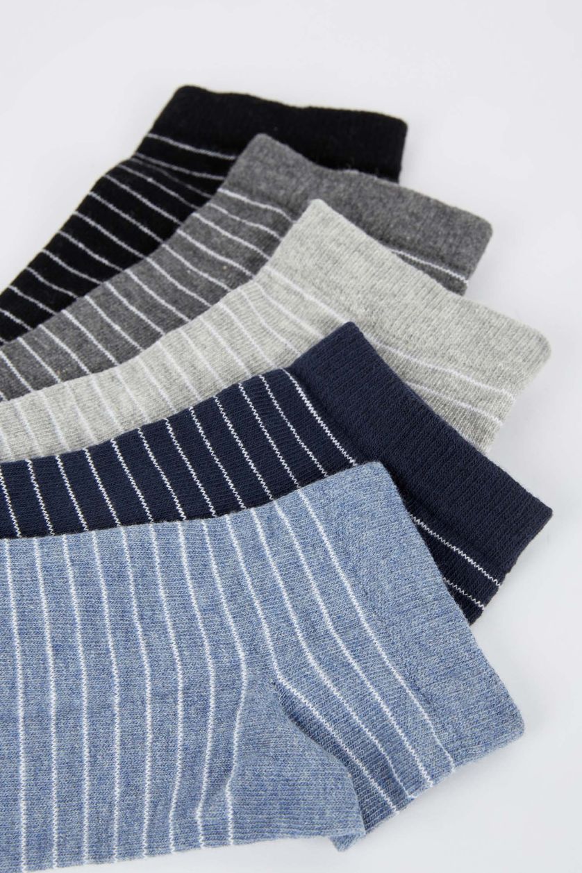 MAN Karma Men 5 Pack Cotton Booties Socks