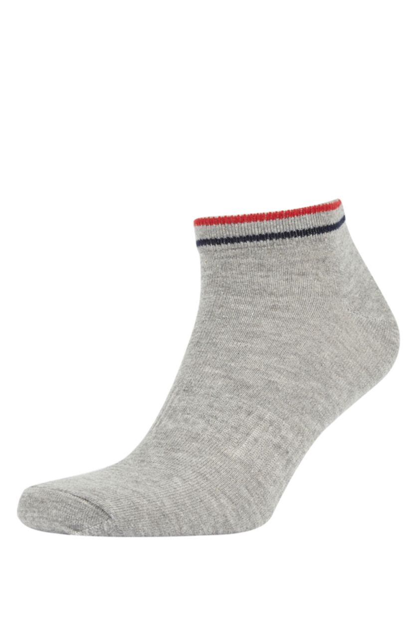 Erkek Karma Erkek 5'li Pamuklu Patik Çorap