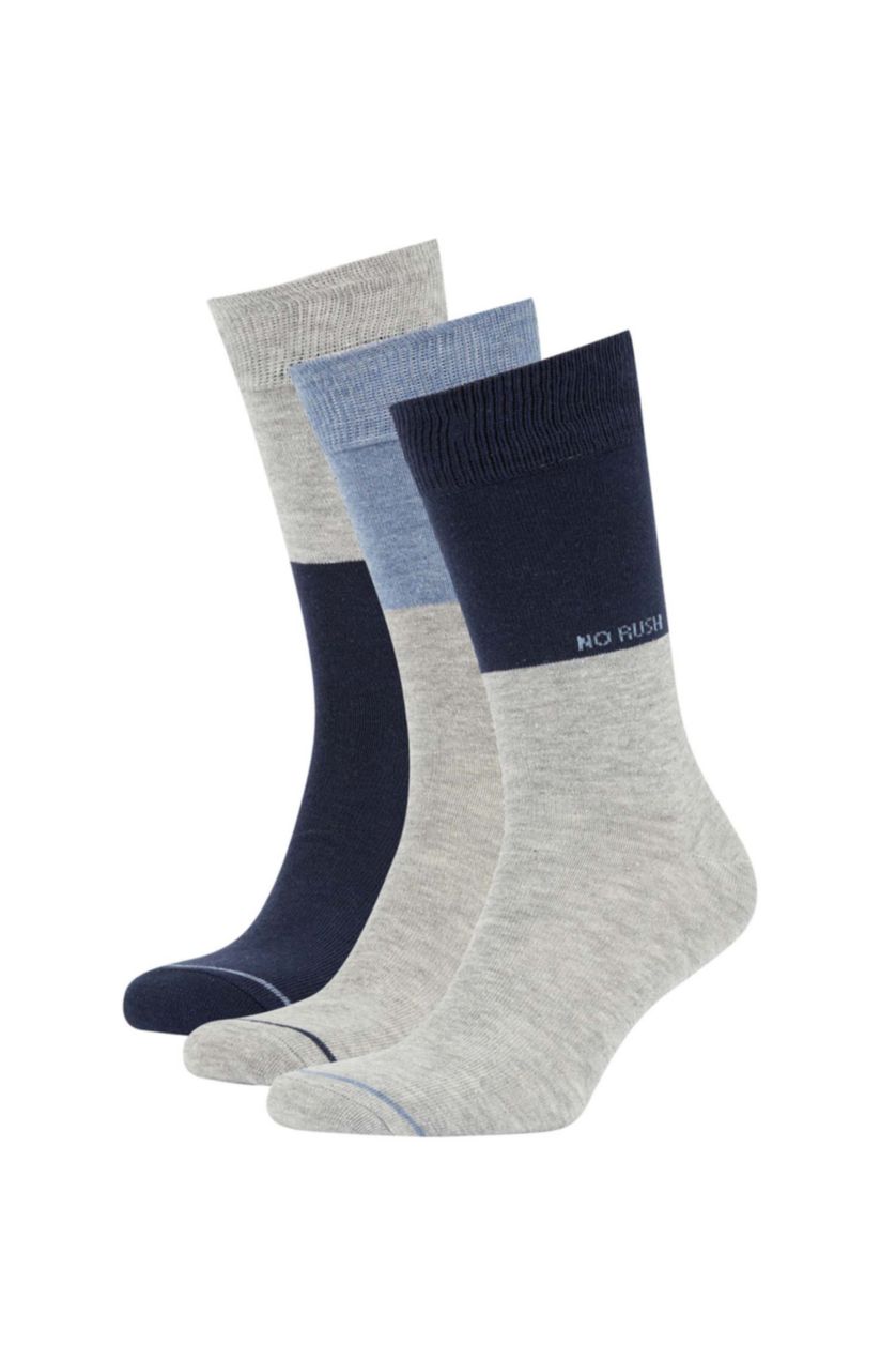 MAN MIXED 3 piece Cotton Long sock