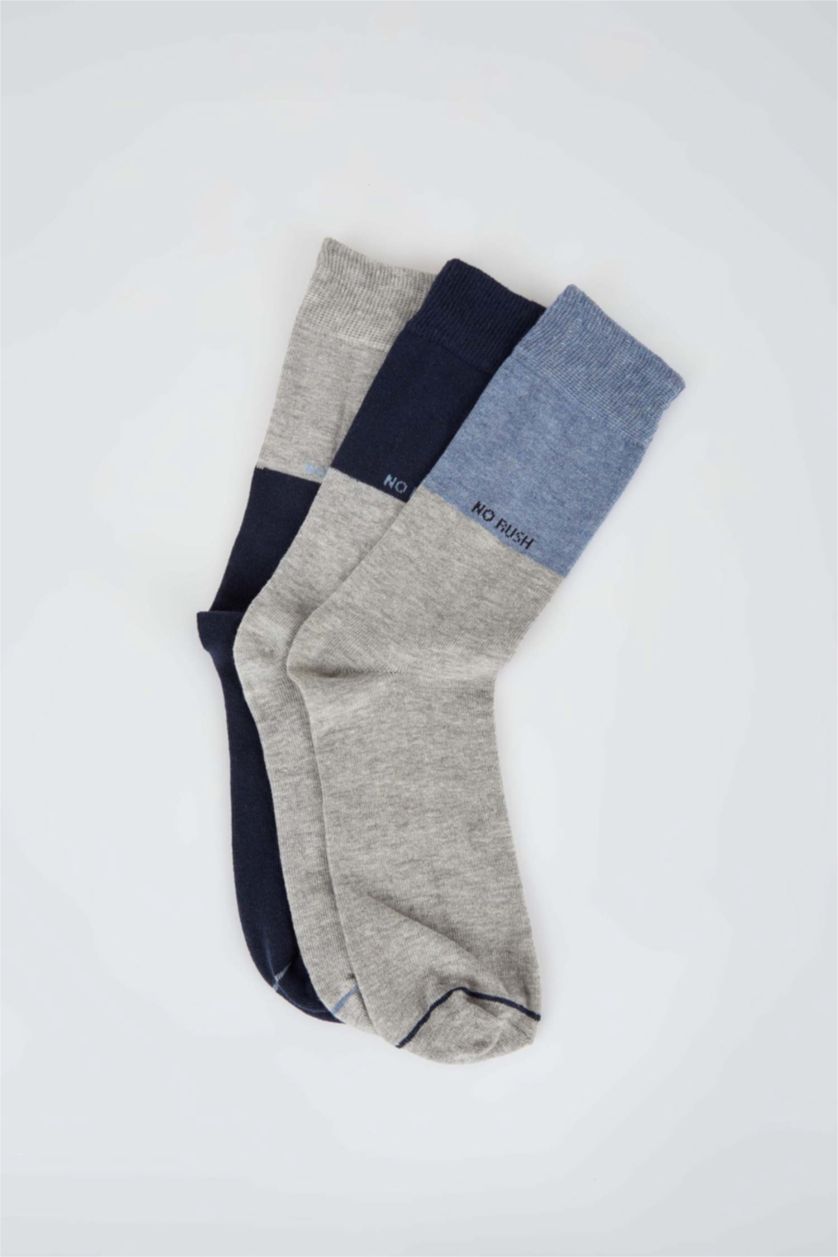 MAN MIXED 3 piece Cotton Long sock