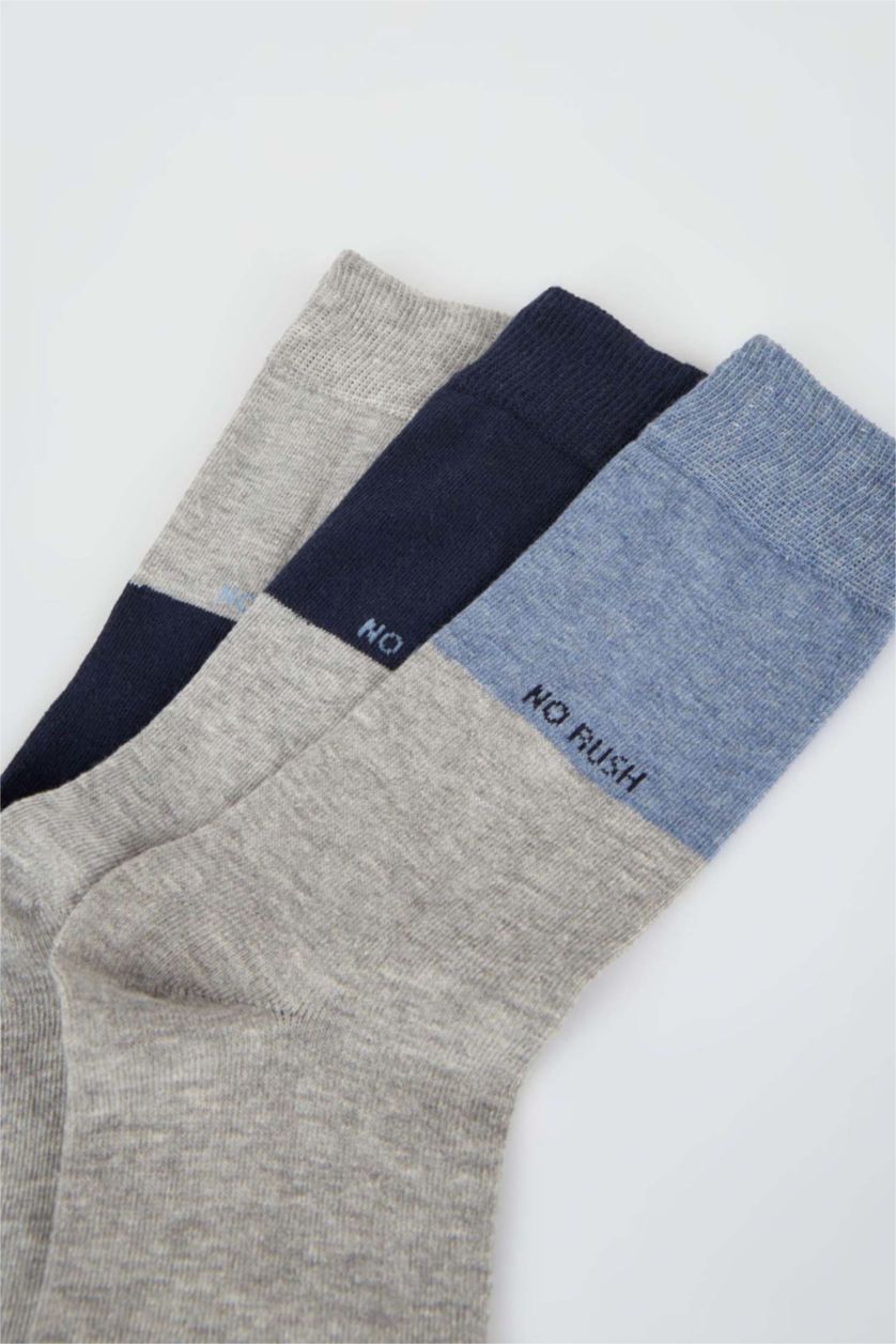 MAN MIXED 3 piece Cotton Long sock