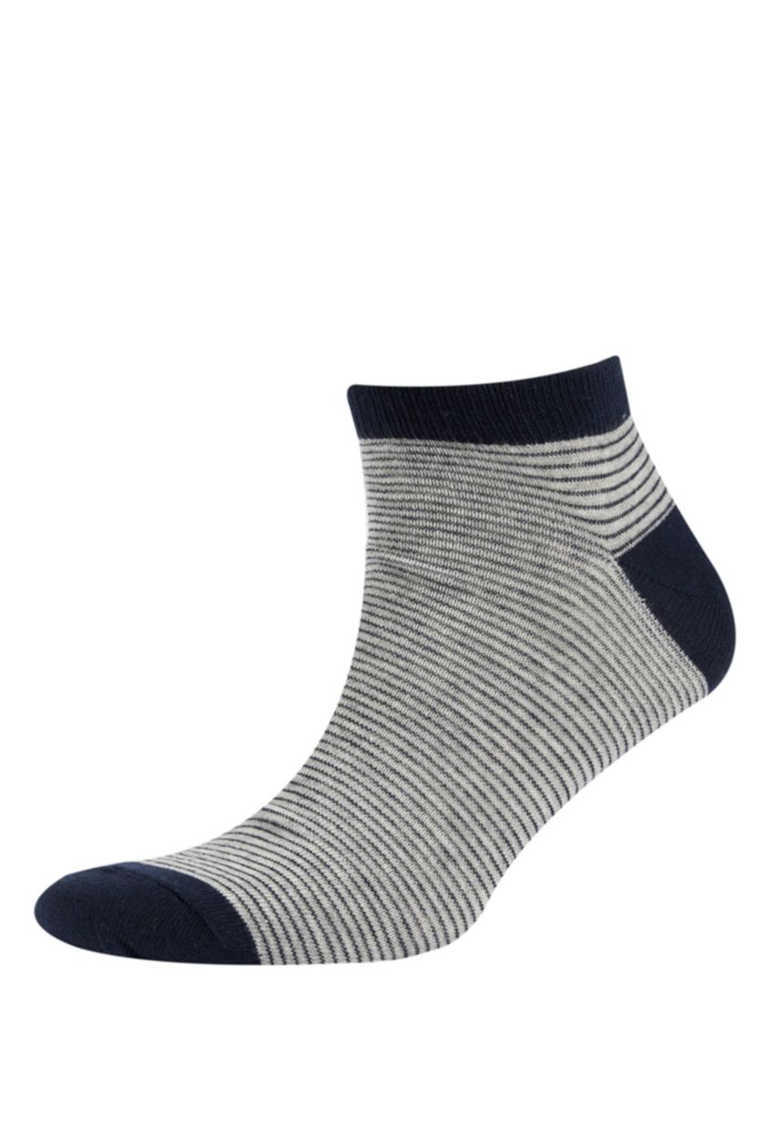 HOMME Marin Lot de 3 paires de chaussettes courtes en coton pour homme