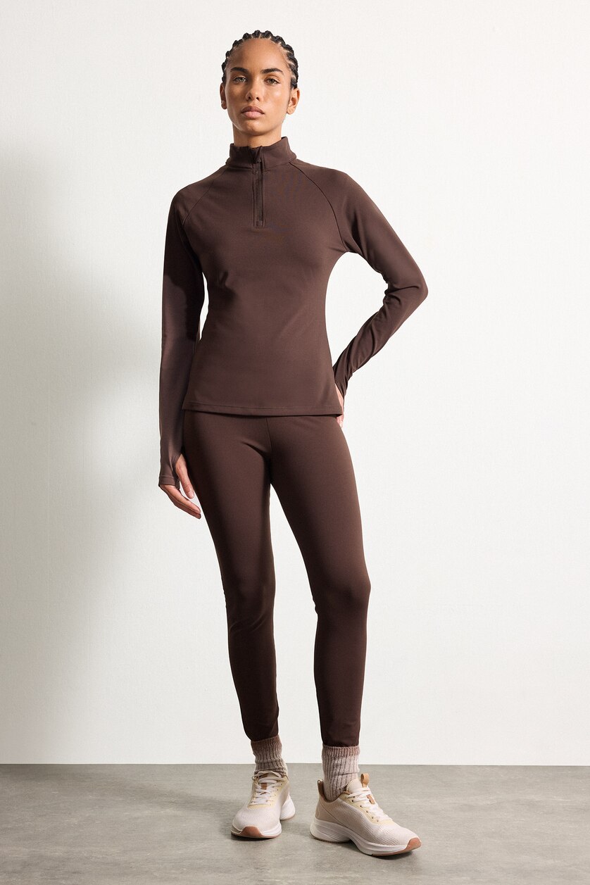 نساء بني Sport Leggings