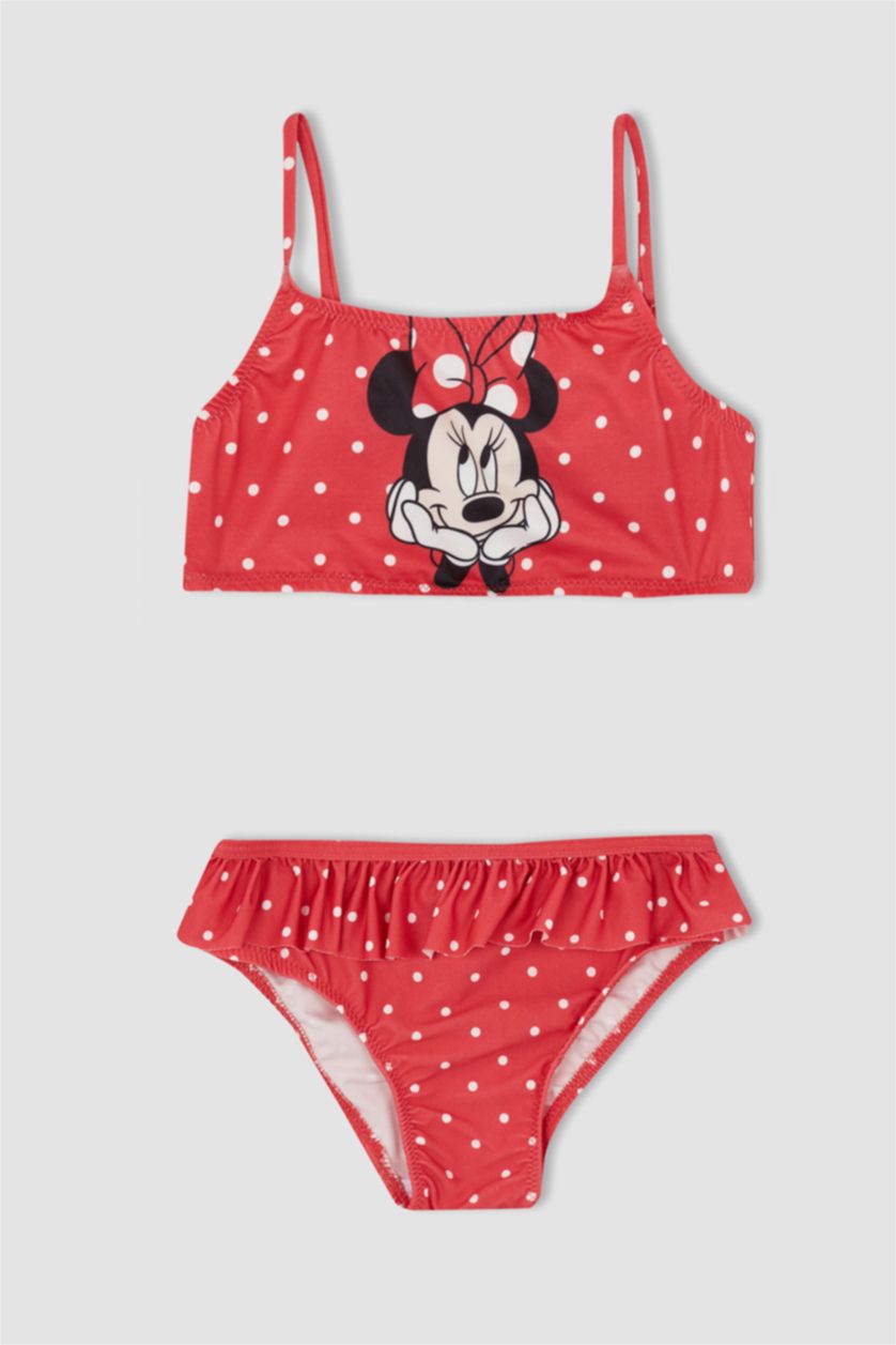 GIRLS & TEENS Red Baby Girl Disney Mickey & Minnie Bikini Set