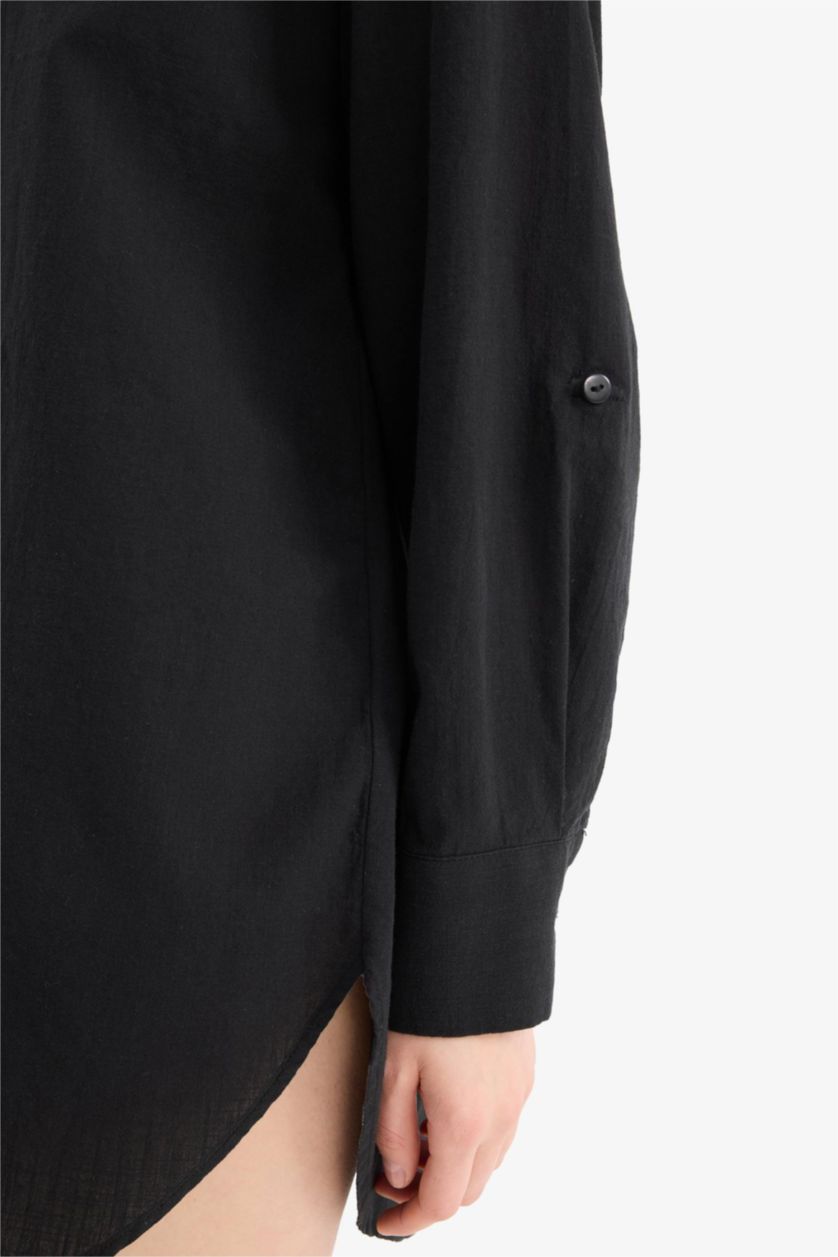 نساء أسود لبس بحر قطن قصة عادية من Fall In Love