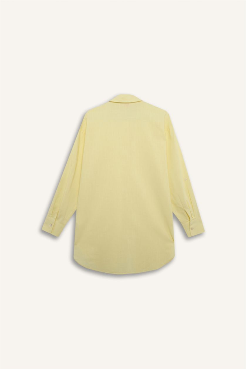 Kadın Sarı Plaj Kıyafeti