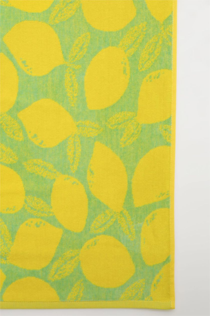 نساء أصفر فوطة قطن نسائي